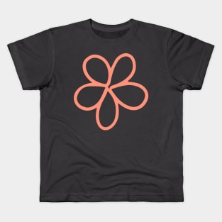 Pink flower Kids T-Shirt